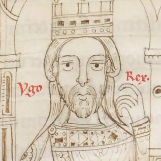 Portrait of Hugh of Italy