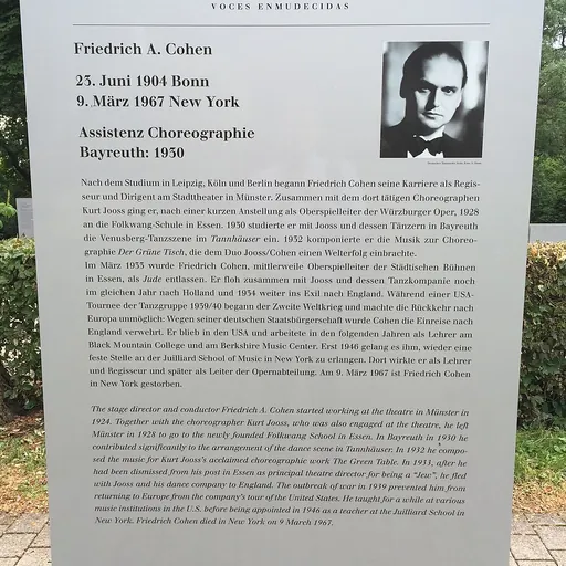 Portrait of Frederic Cohen