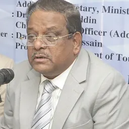 Portrait of A.K.M. Shahjahan Kamal