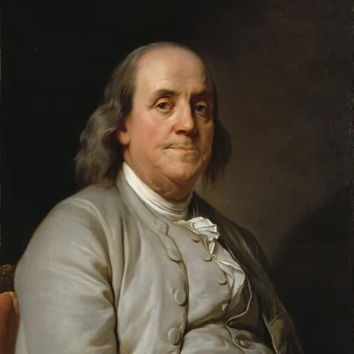 Portrait of Benjamin Franklin