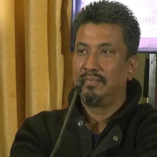 Portrait of Nhyoo Bajracharya