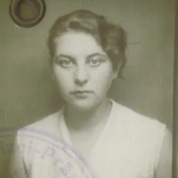 Portrait of Marta Hillers