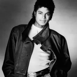 Portrait of Michael Jackson