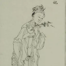 Portrait of Consort Mei