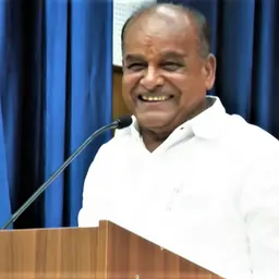 Portrait of C Puttarangashetty