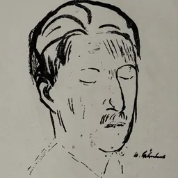 Portrait of Ludwig Rubiner