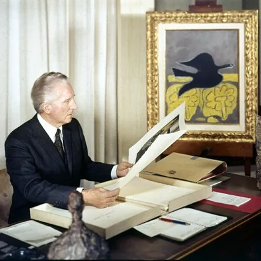 Portrait of Aimé Maeght