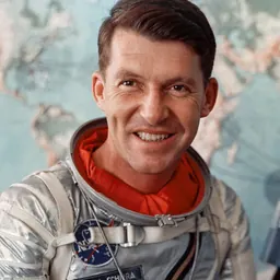 Portrait of Wally Schirra