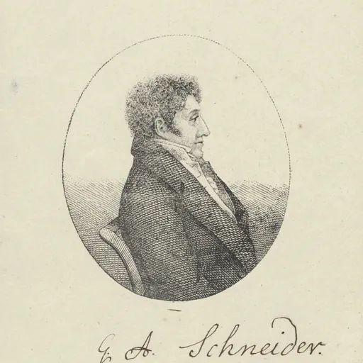 Portrait of Georg Abraham Schneider