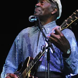 Portrait of Chuck Berry
