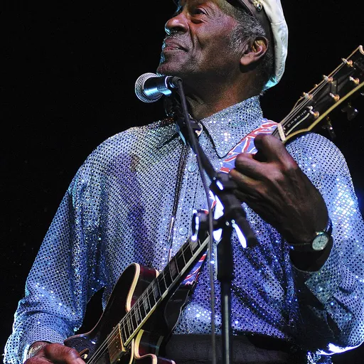 Portrait of Chuck Berry