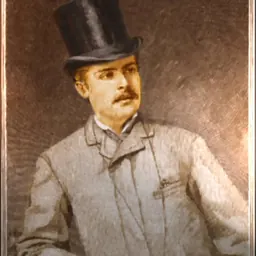 Portrait of Richard Claude Critchett