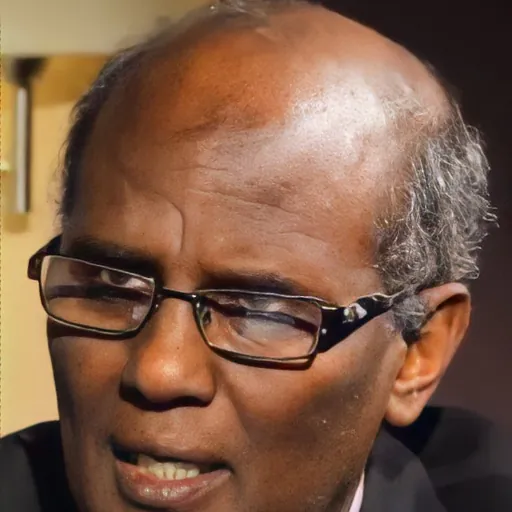 Portrait of Mohamed Abdi Mohamed