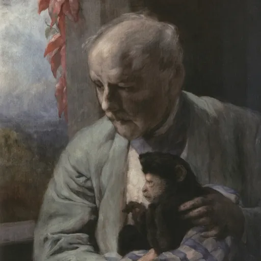 Portrait of Gabriel von Max