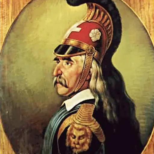 Portrait of Theodoros Kolokotronis
