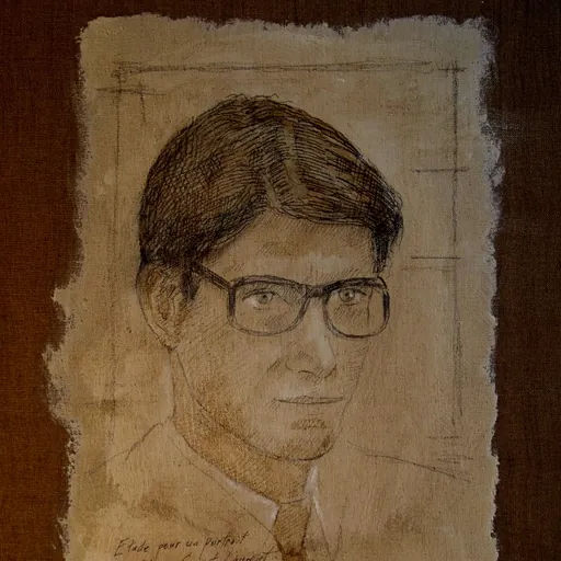 Portrait of Yves Saint Laurent