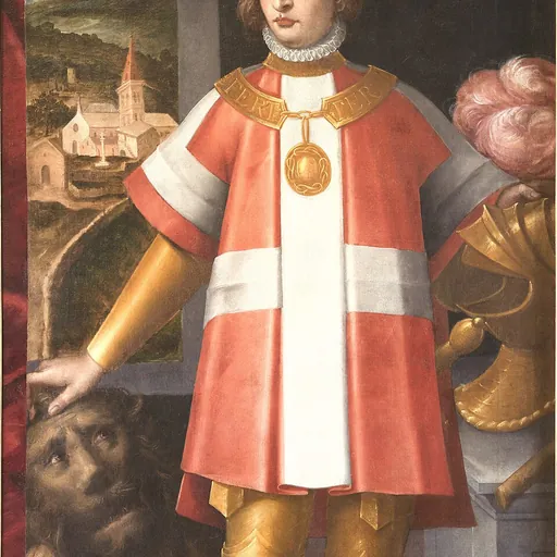 Portrait of Filippo II, Duke of Savoy