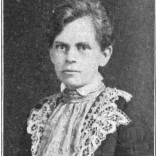 Portrait of Flora May Woodard Tuttle