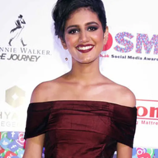 Portrait of Priya Prakash Varrier