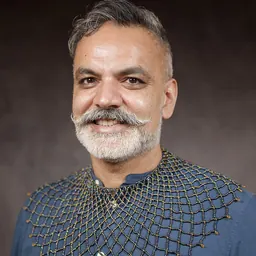Portrait of Arshad Khan