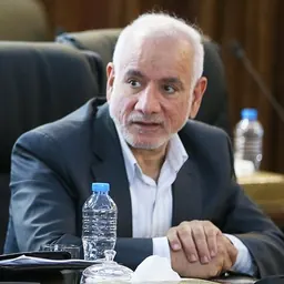 Portrait of Gholam Reza Aghazadeh