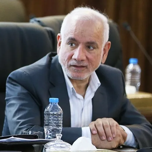 Portrait of Gholam Reza Aghazadeh