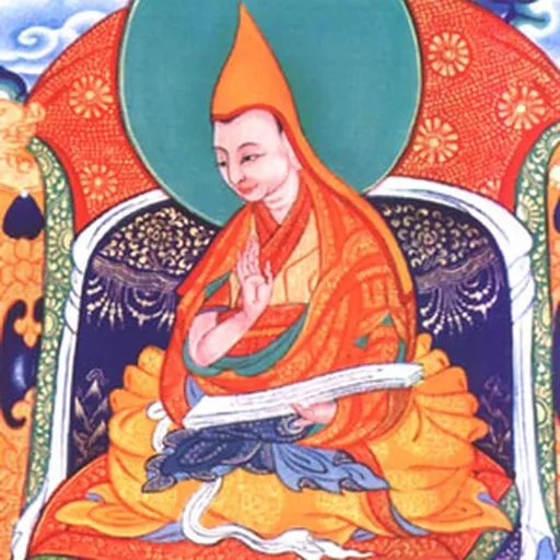 Portrait of Khedrubje Gelek Pelzang