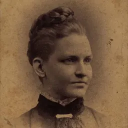 Portrait of Fannie Perkins Shepard