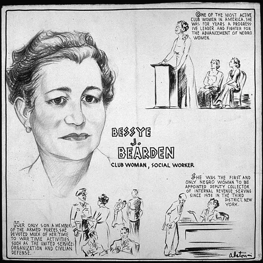 Portrait of Bessye J. Bearden