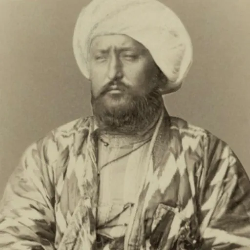 Portrait of Muhammad Khudayar Khan