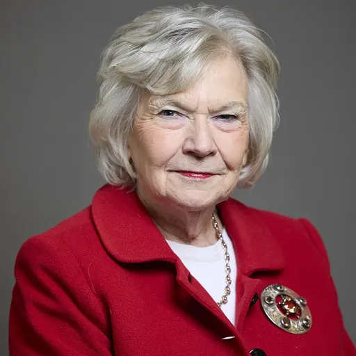 Portrait of Susan Garden, Baroness Garden of Frognal