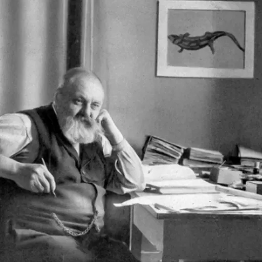 Portrait of Hermann Fischer-Sigwart