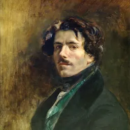 Portrait of Eugène Delacroix