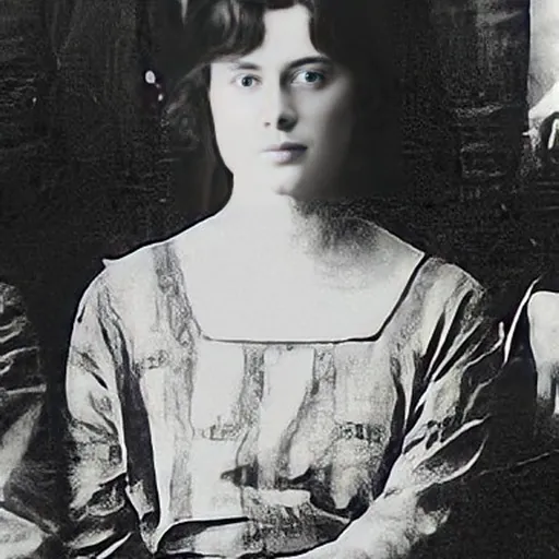 Portrait of Hélène Mallebrancke