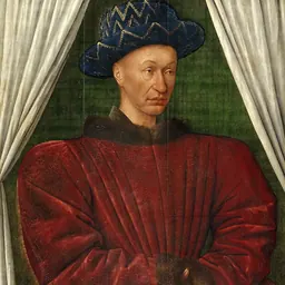 Portrait of Charles VII of France
