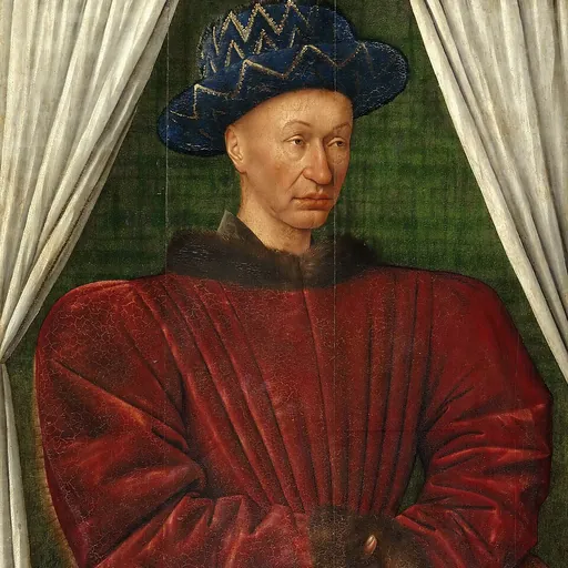 Portrait of Charles VII of France
