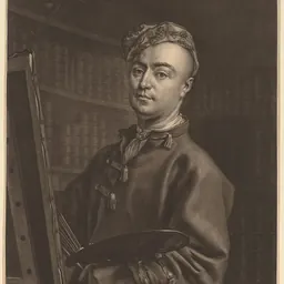 Portrait of Philippe Mercier