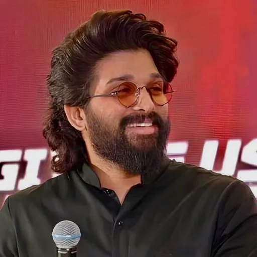 Portrait of Allu Arjun