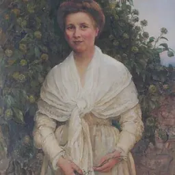 Portrait of Agnes Garrett