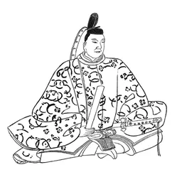 Portrait of Minamoto no Yoshimitsu
