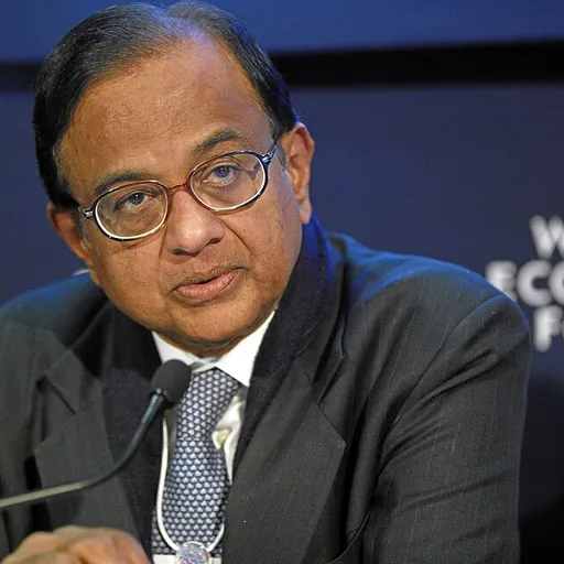Portrait of P. Chidambaram