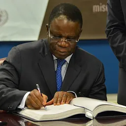 Portrait of Basile Ikouébé