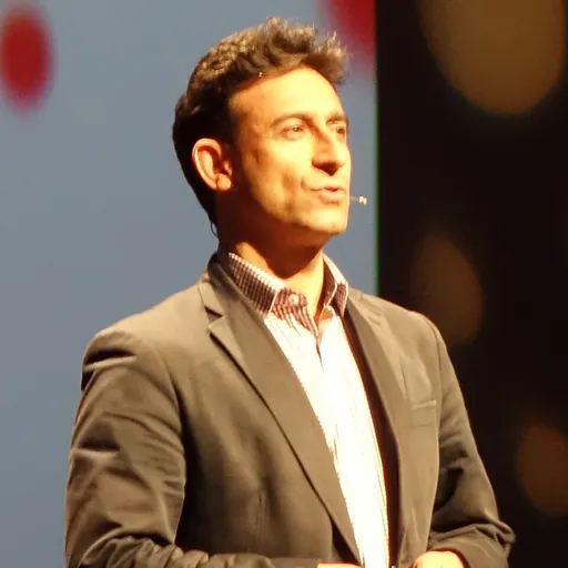 Portrait of Raf Manji
