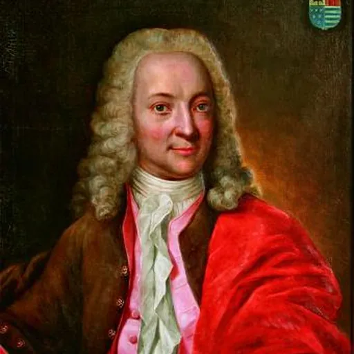 Portrait of Johan Lorentz Castenschiold