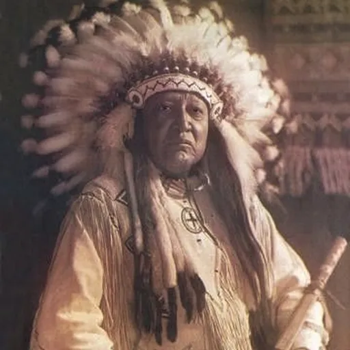 Portrait of Chief Thunderbird