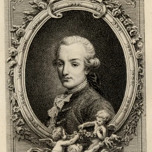 Portrait of Nicolas Joseph Laurent Gilbert
