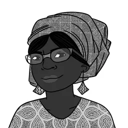 Portrait of Flora Nwapa