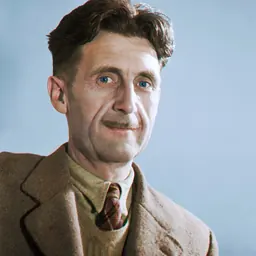 Portrait of George Orwell