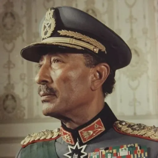 Portrait of Anwar Sadat