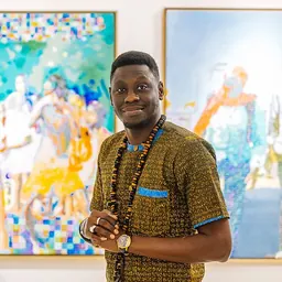 Portrait of Alioune Diagne